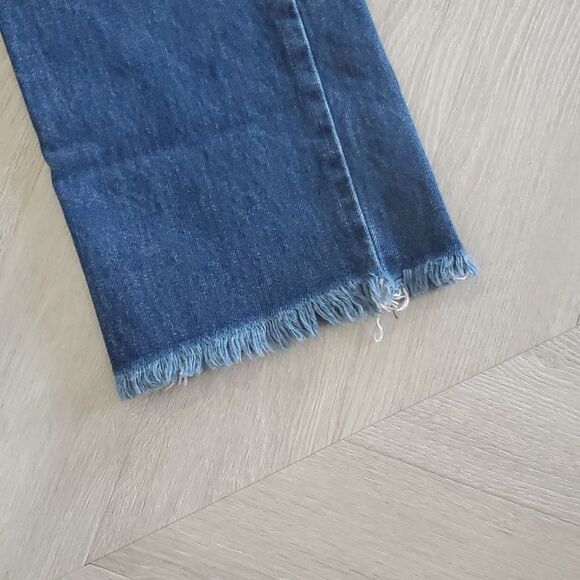 Carmar Chara Emelia Jean Cropped 100% Cotton, Relaxed Fit Straight Leg, SIZE 25 - Picture 3 of 10